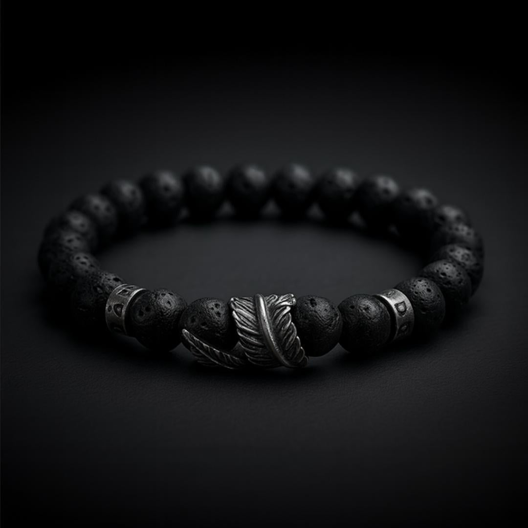 Feather of Huginn Bracelet