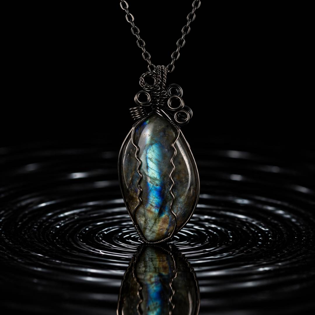 Ancient Blessing Labradorite Necklace