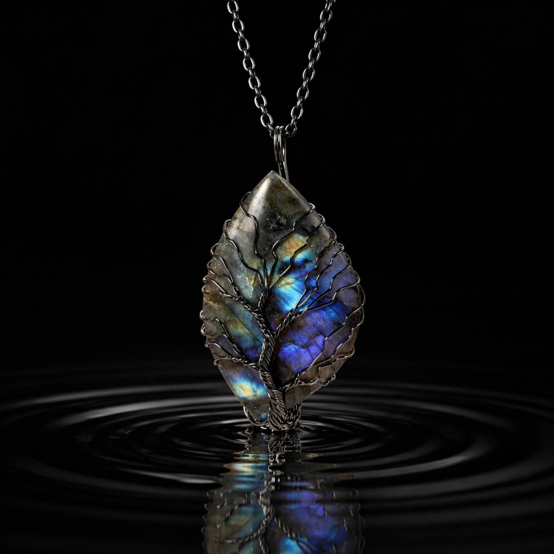 Ancient Blessing Labradorite Necklace