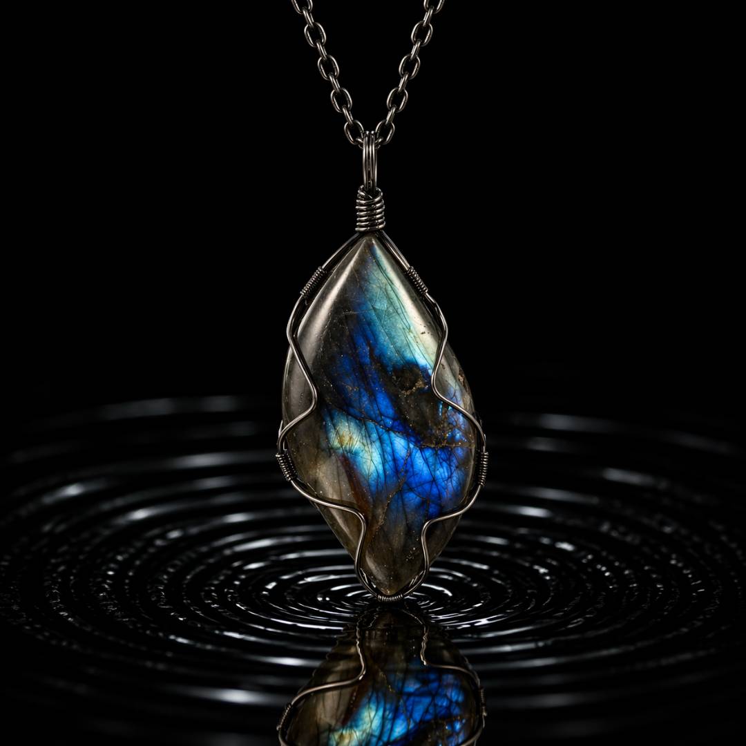 Ancient Blessing Labradorite Necklace