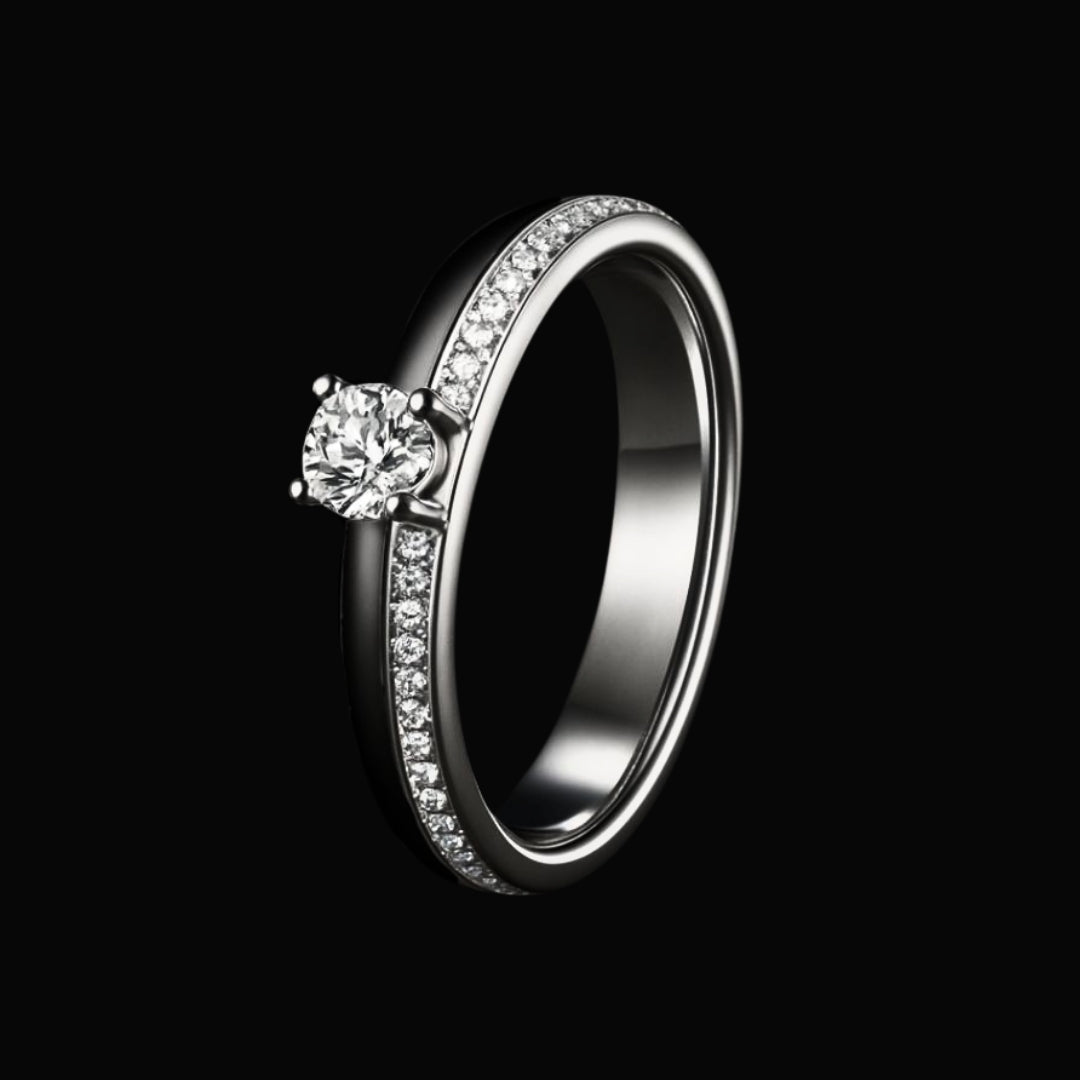 Ethereal Eclipse Couples Rings
