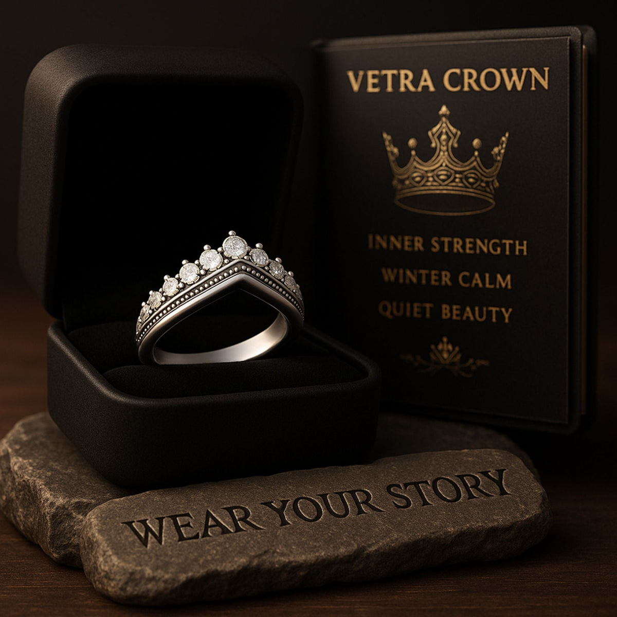 Vetra Crown Ring