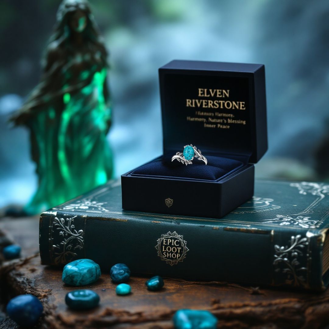 Elven Riverstone Ring
