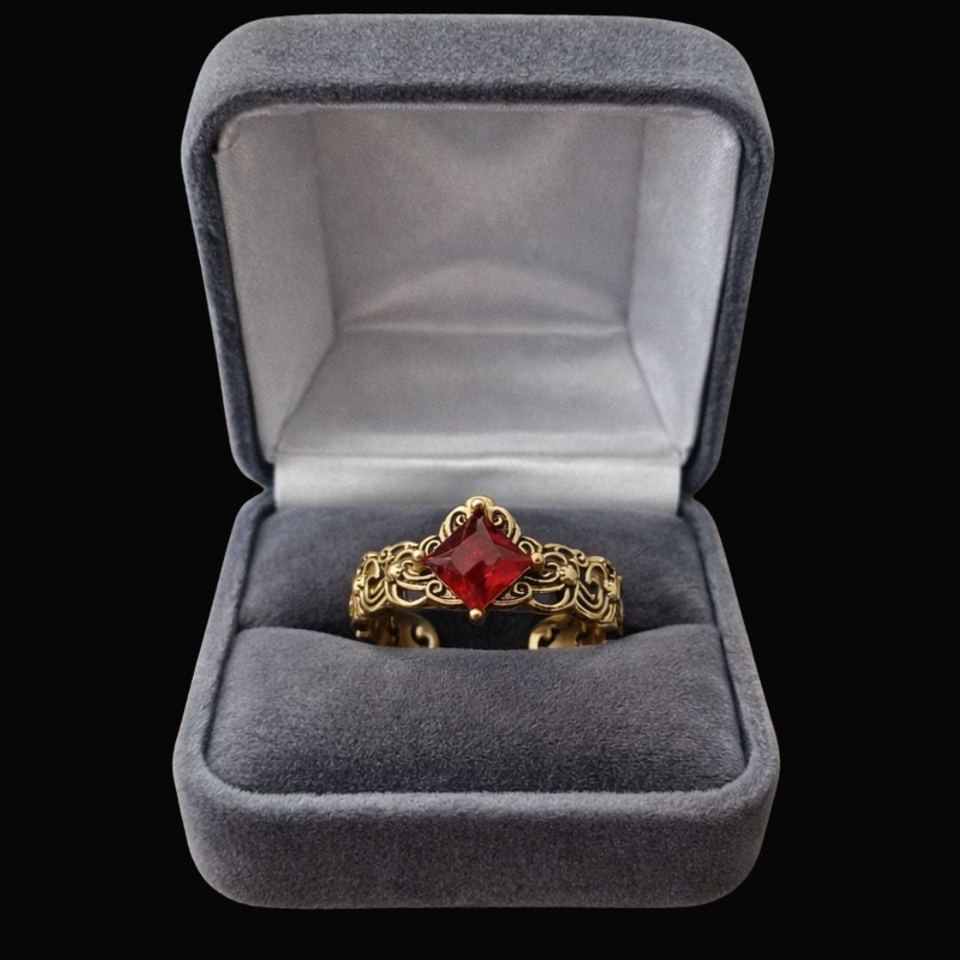 Flame Crown Ring