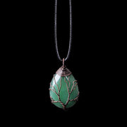 Yggdrasil Realms Crystal Pendant