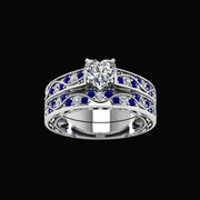 Crystal Waves Couples Ring