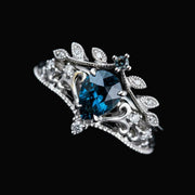 Frosted Crown Ring