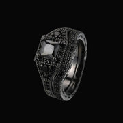 Dark Serenade Couples Ring
