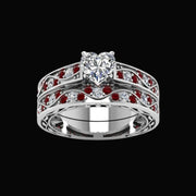 Crimson Bond Couples Ring