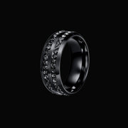Dark Serenade Couples Ring