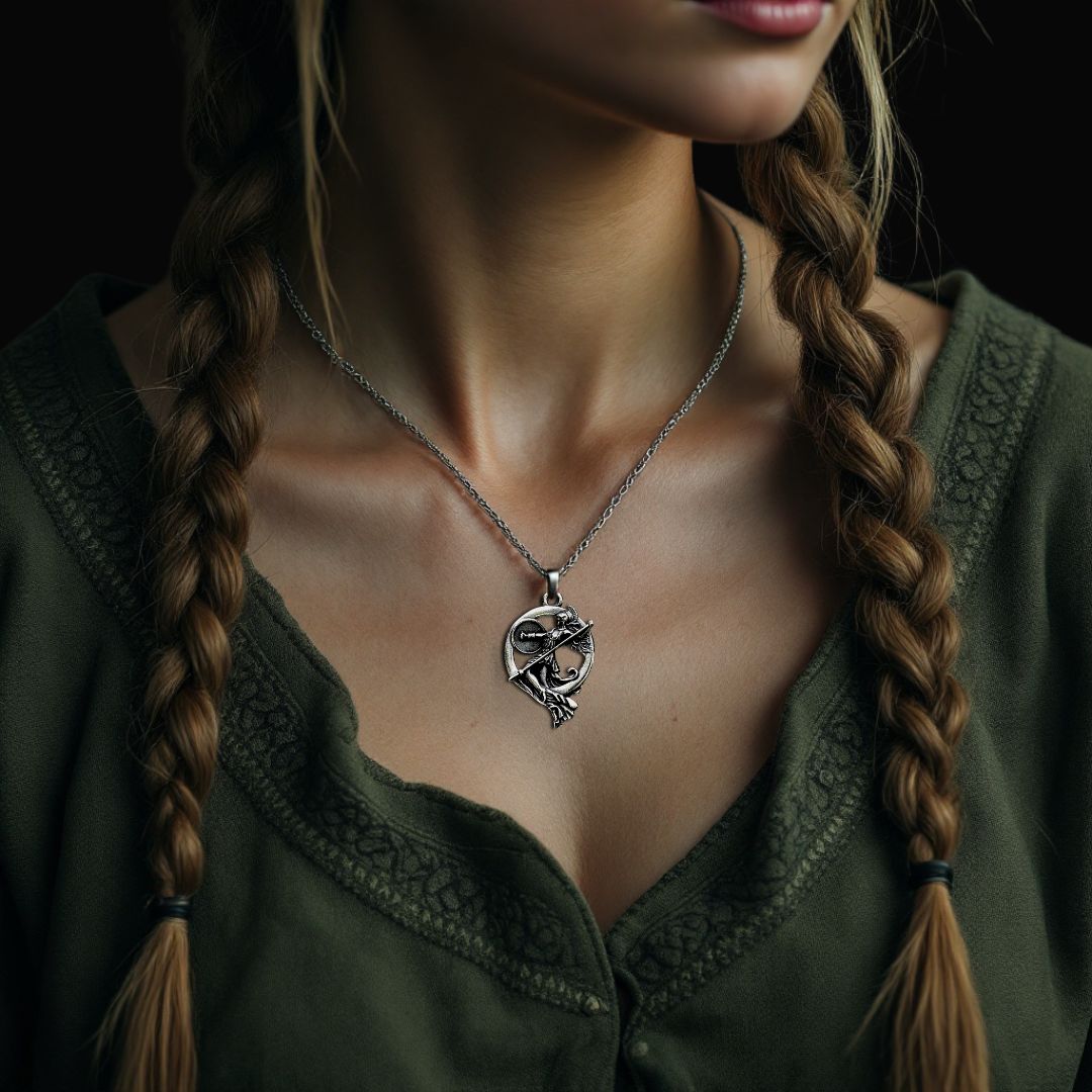 Valkyrie's Guardian Pendant