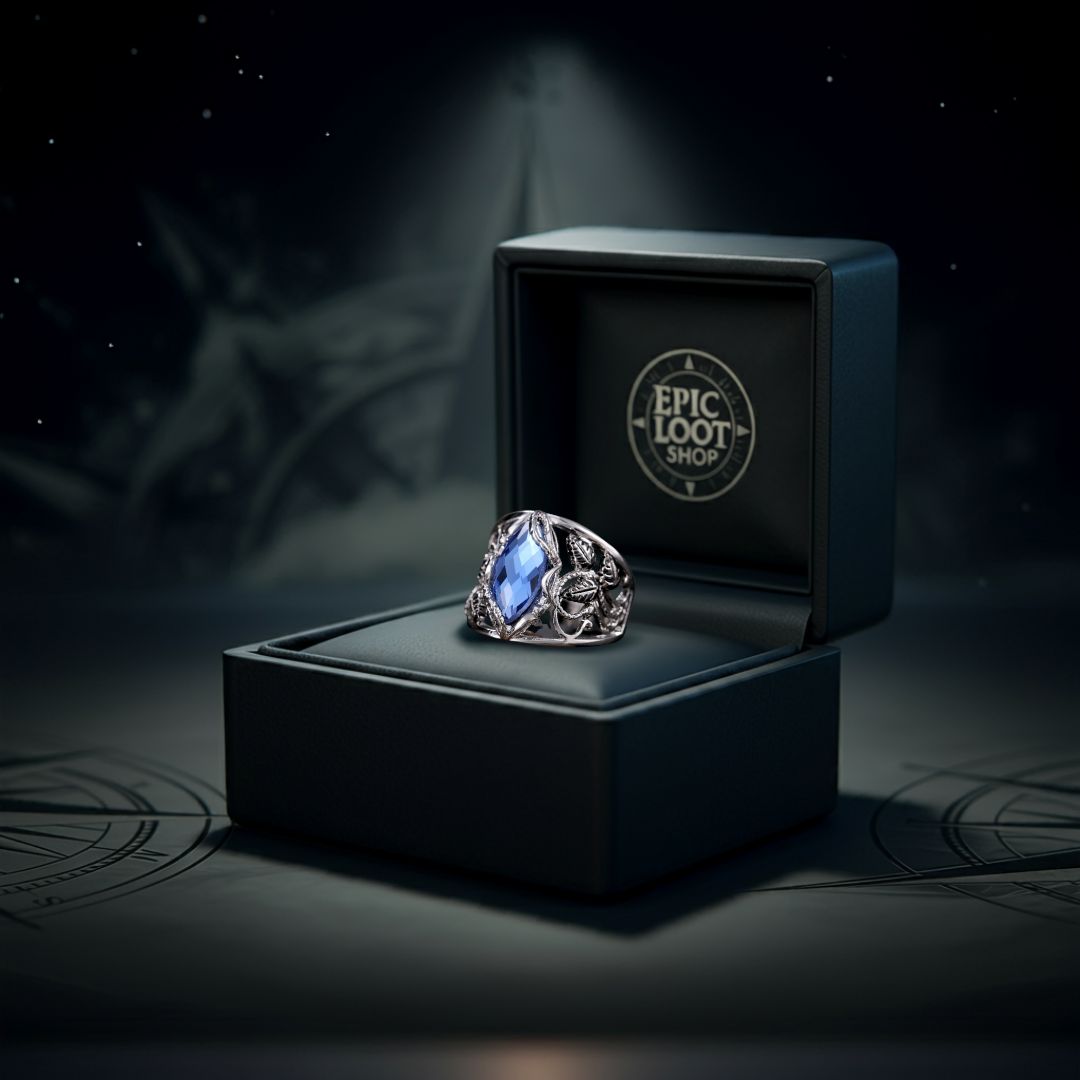 Sapphire Vine Ring
