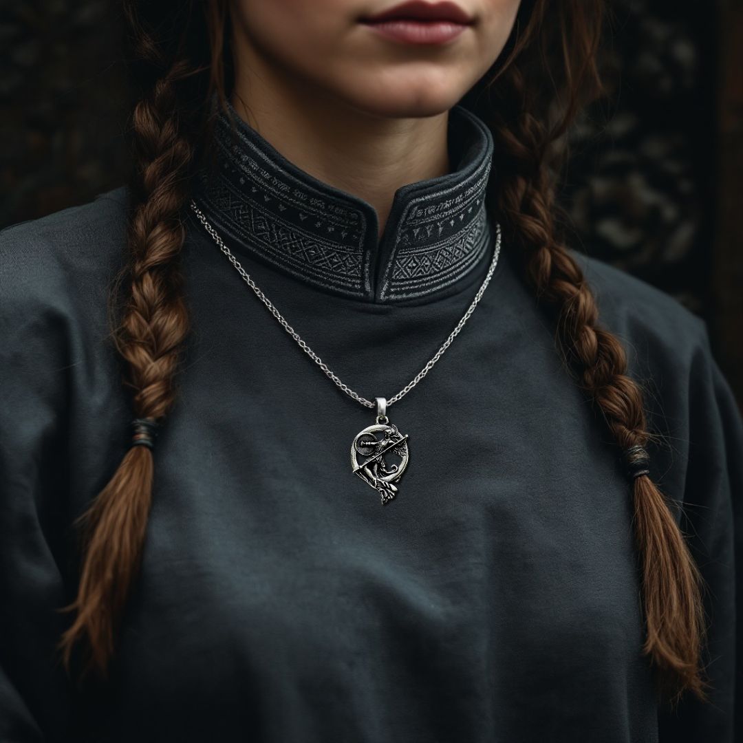 Valkyrie's Guardian Pendant