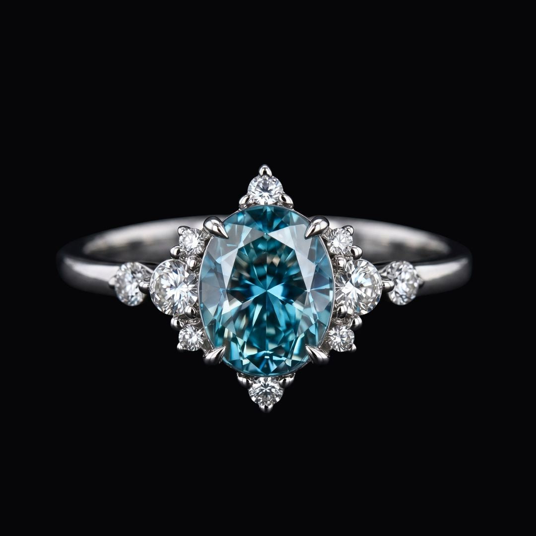 Azure Stillwater Ring