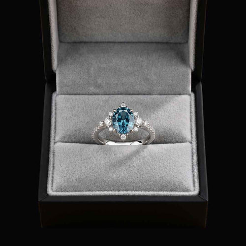 Azure Stillwater Ring
