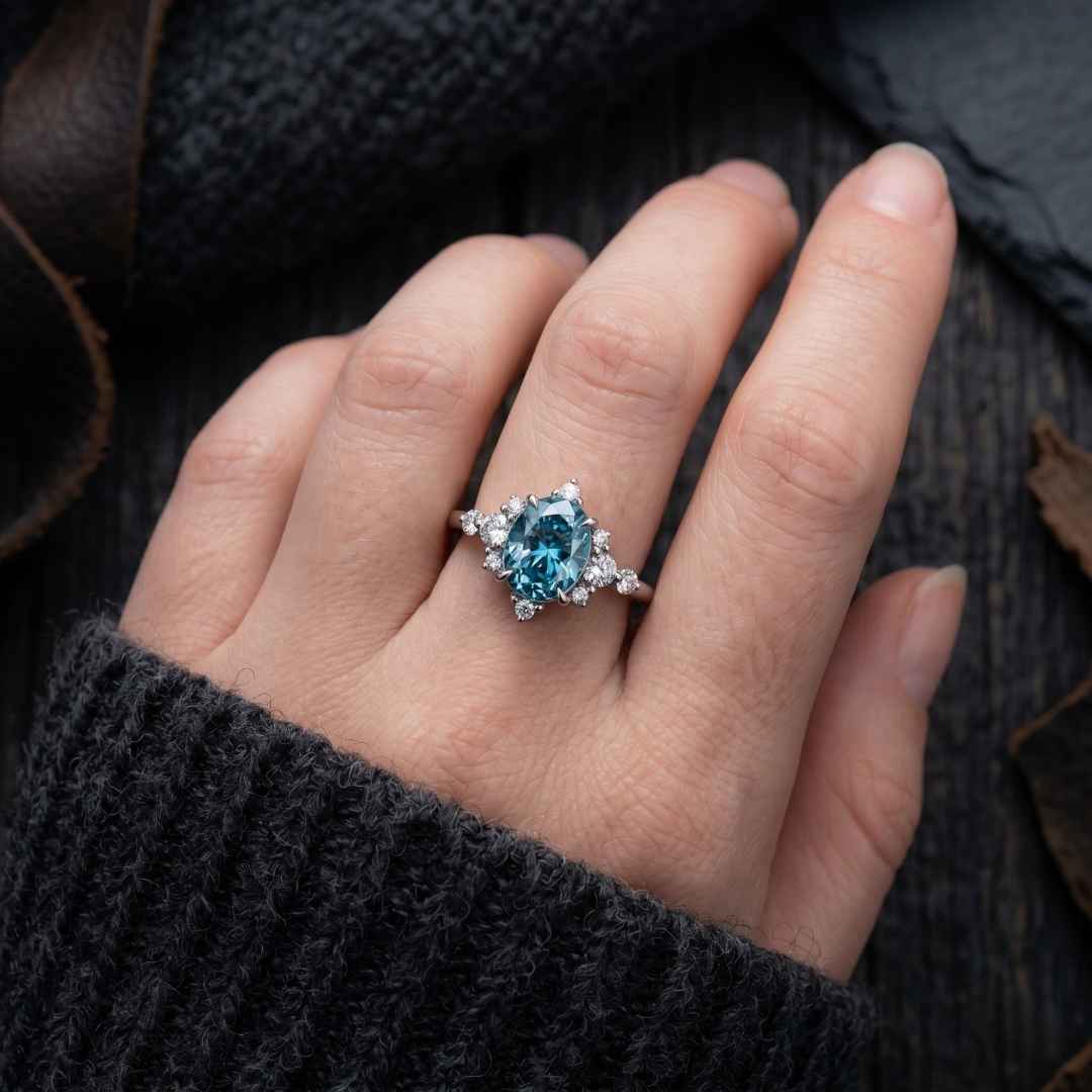 Azure Stillwater Ring