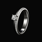 Ethereal Eclipse Couples Rings