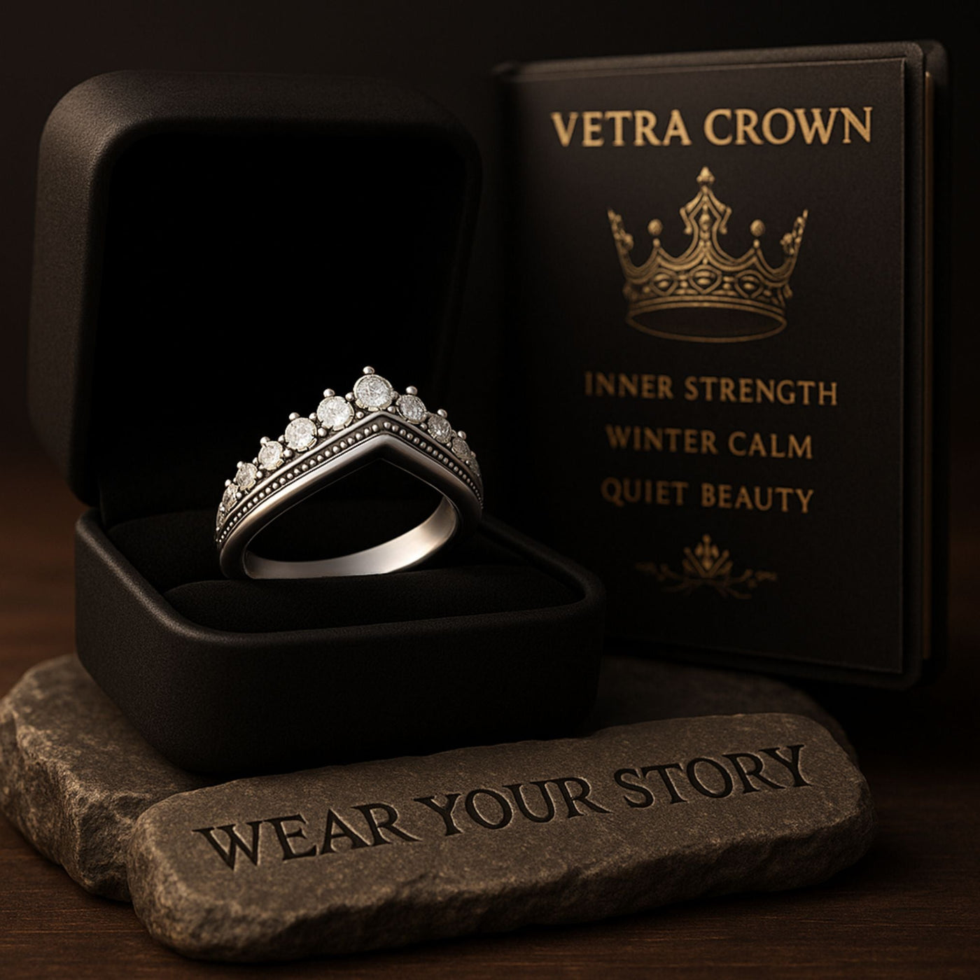 Vetra Crown Ring