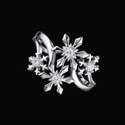 Frostlight Petals Ring