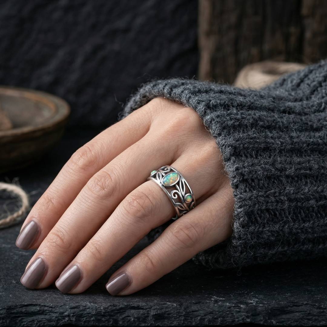 Moonveil of Álfheim Ring