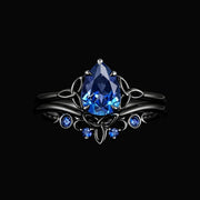 N�ttveil Blue Ember Ring