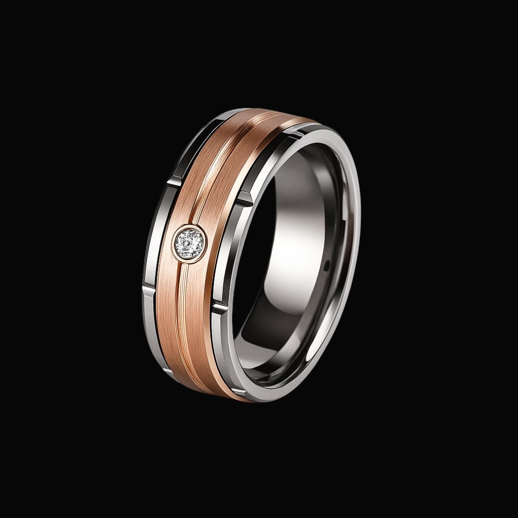 Shielded Love Couples Ring