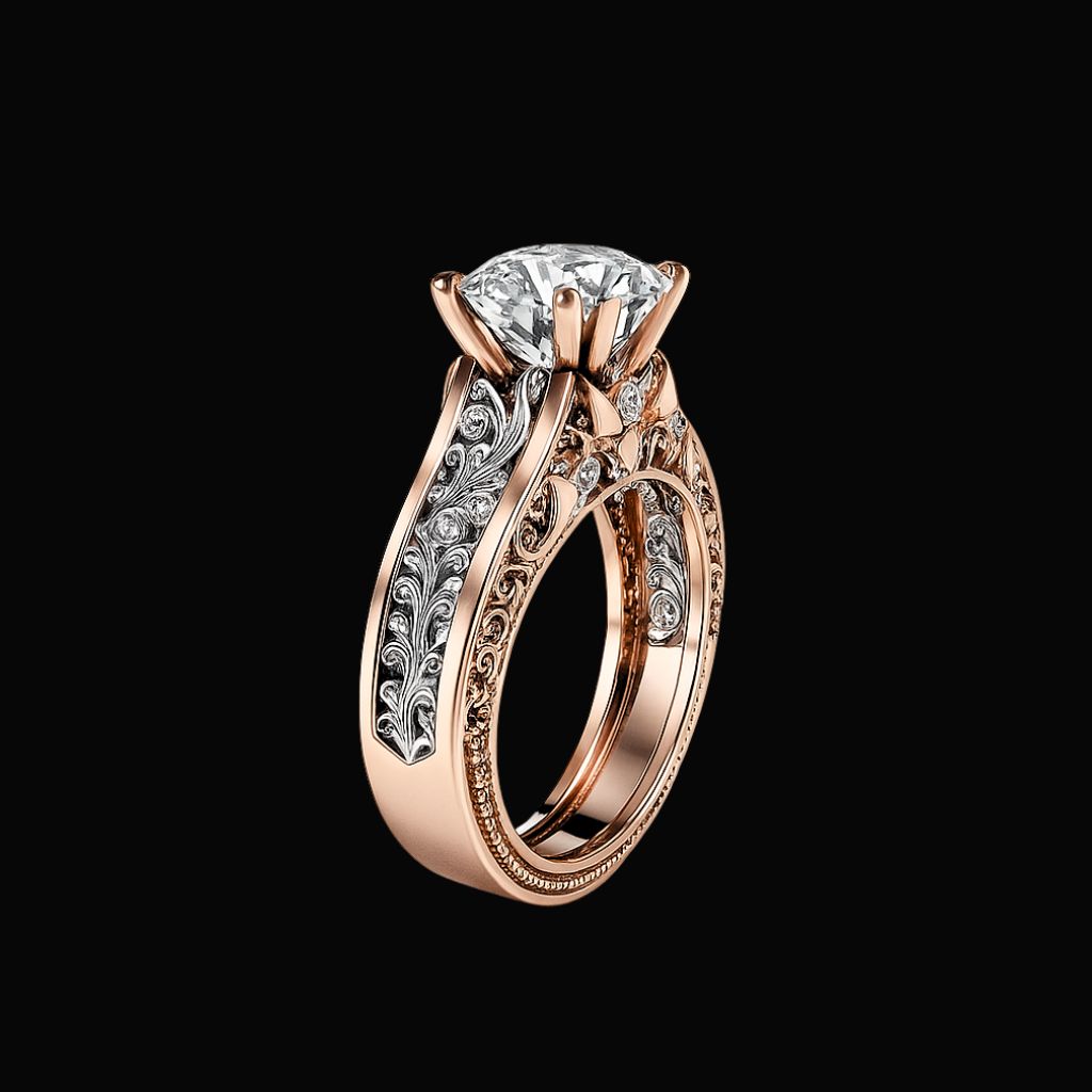 Shielded Love Couples Ring