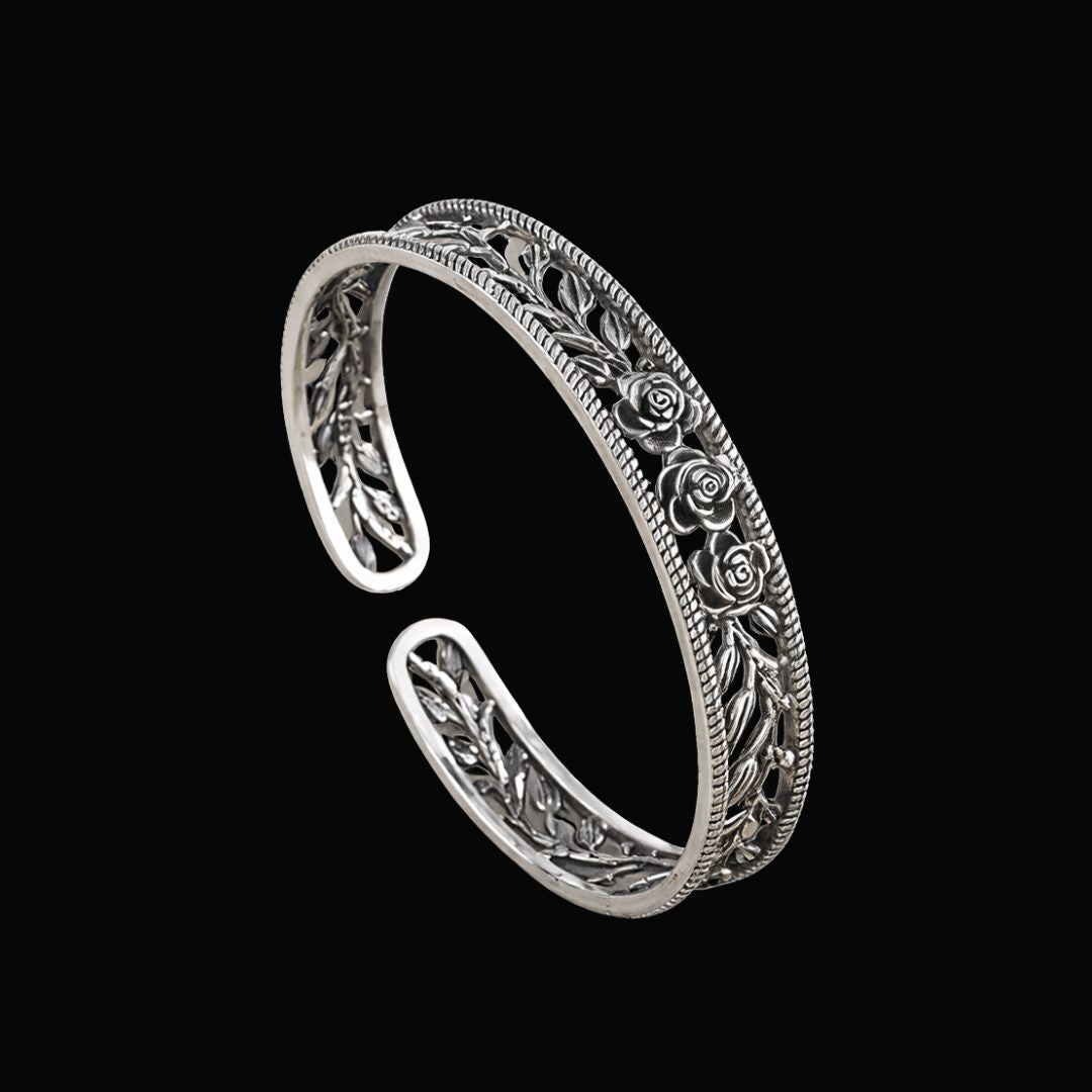 Silver Bloom Bracelet