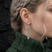 Vertical Cipher Earrings