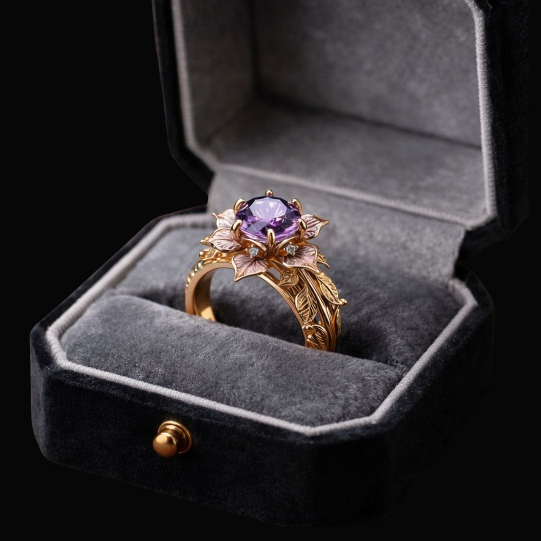 Violet Daydream Ring